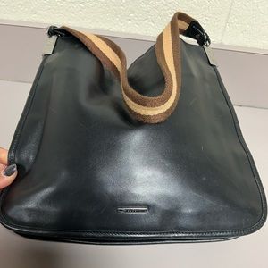 Authentic Black Gucci Leather Hobo